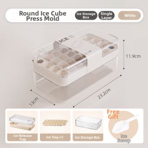 KUWUBIANJING | Automatic Food-Grade Press Ice Tray