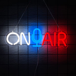 ON AIR Neon Sign For Wall DecorHome BedroomMan CaveOffice HotelPubCafe HandmadeWall Artwork DecorLiving RoomMusic Room