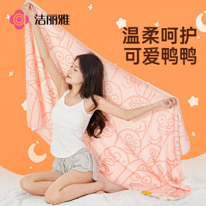 ผ้าขนหนูอบน้ำลายปะการังดูดซับน้ำสำหรับใช้ในบ้านสำหรับเด็กและผู้หญิง ไม่ต้องห่วงเรื่องขนผ้า ผ้าขนหนูสัตว์ประหลาดน่ารัก