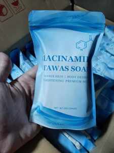 TRENDING 100g the original niacinamide tawas soap FDA approved WITH FREEBIES