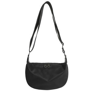 Trendy Oxford Cloth Crossbody Bag Large Capacity Single Shoulder Womens Bag Fashionable Tote Bag Casual Style Zipper Closure