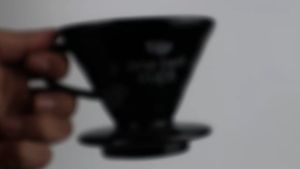 Filter Penyaring Kopi V60 Glass Coffee Filter Dripper - ZM639 One Two Cups