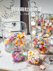 Cute Particle Storage Can Bubble Monster Display Box Childrens Toy Building Block Parts Accessories Dustproof Transparent Box