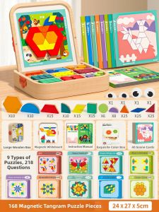 MWZ | Educational Magnetic Tangram Puzzle Toys