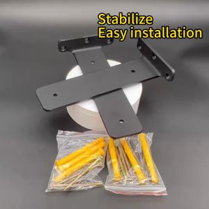 2pcs Heavy Duty Mantel Brackets Large Metal Shelf Wall Mounted Floating Triangle Hand Welded Counter