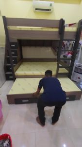 [ Freeship HCM ] [Trả góp 0%] GIƯỜNG TẦNG THÔNG MINH CAO CẤP OHAHA - GTCC007