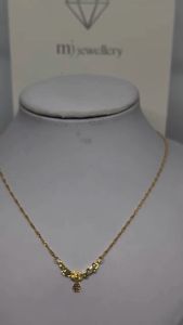 MJ Jewellery 375/9K Gold Necklace Set R100S