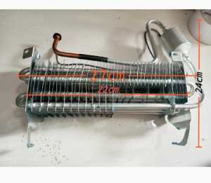 Evaporator / Evap kulkas 2 pintu merk AQUA