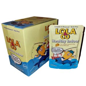 LOLA&CO Wet Cat Food Makanan Kucing Basah Pouch Adult Kitten - 1 Box (isi 12 pcs)