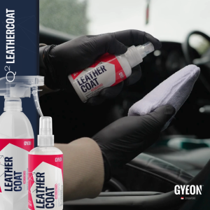 GYEON Q2 Leather Coat REDEFINED 120ml - Durable Automotive Car Care Leather Protectant Coating