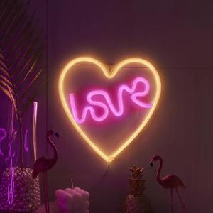 Sweet LOVE Neon Signs LED LightAtmosphere Lighting for WallNight Lamp for BirthdayPartyE-sports RoomDecoration
