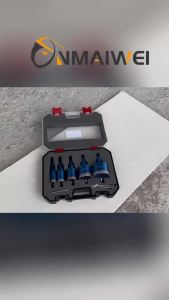 8PCS 6-45mm Diamond Coated Drill Bits Set Ceramic Tile Hole Saw with position drill for Glass Marble Granite Stone Porcelain