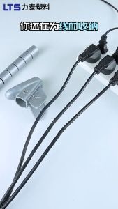 2M Flexible Spiral Cable Organizer Clips Storage Pipe Cord Protector Management Cable Winder Desk Tidy Cable Accessories Tools