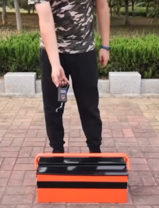 (Fast local shipping )Large Metal Maximum storage tin toolbox