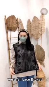 Outer Kondangan Pria: Vest Borkat Tali Rompi