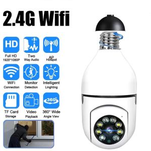 ⚡Giao Hàng 24 giờ + Giao hàng miễn phí + cá tuyết⚡Camera IP CCTV 1080HD 3MP máy ảnh bóng đèn Wifi PTZ CCTV Máy Ảnh Camera IP an ninh điều khiển bằng wifi không dây Tự Động Theo Dõi Với Đám Mây Máy Ảnh Hai Chiều Bài Phát Ngôn Camera giám sát 360 Độ Home An