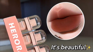 HERORANGE Matte Lip Glaze Set Long-lasting Waterproof Moisturizing Non-stick Cup Lipstick Lip Tint