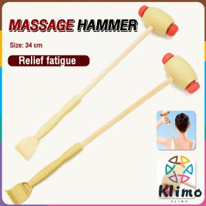 KLIMO Double Head Back Scratcher Body Massage Hammer Tool Health Care Massager