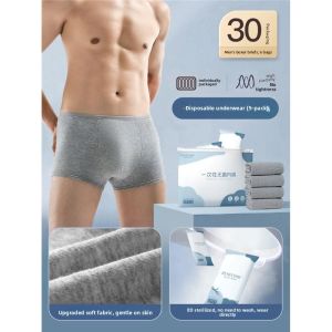 MONLEYTA | Disposable Underwear Womens Travel Sterile Shorts Postpartum Month No Wash Large Size Mens Business Trip Portable Daily Throw Bottoms