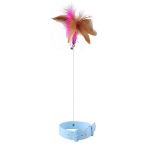 Cat Toy Feather Teaser Headwear Intelligent Interactive Pet Supplies Relieve Boredom Cat Playtime Essential Feather Toy