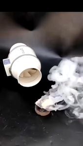 4/6 Inch Inline Duct Fan Booster Exhaust Blower Hisap Air Cooling Vent Untuk Tudung Dapur/Kamar Mandi