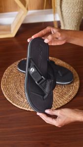 Sandal Pria Casual 100% RedRox Sendal Slop Dewasa Selop Cowok Kekinian Casual Distro Terbaru - BARON