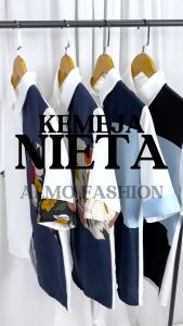 ALMO FASHION [HN] - Kemeja Nieta Top / Kemeja Wanita / Atasan Baju Kemeja Wanita Model Terbaru / Kemeja / Baju Wanita Terbaru Kekinian Viral / Atasan Wanita Korean Style / Baju Ootd Ala Selegram / Baju Wanita / Atasan Wanita Terbaru Import/HN02