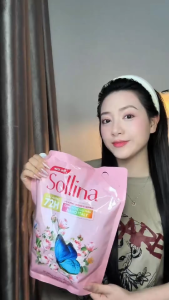 Nước Giặt Sollina 3.2KG/ Túi & 1L /Chai Hương Nước Hoa Italy Thơm Lâu Dịu Nhẹ An Toàn Cho Cả Gia Đình Công Nghệ Khoá Màu Nano