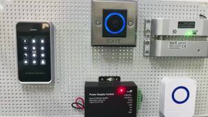 125Khz+13.56Mhz RFID NFC Access Control Keypad 1000User Waterproof Backlight Touch Lock Dual Frequency ID+IC Card Pin Unlock