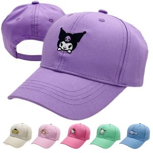 New Children's Sanrio Hello Kitty & Kuromi Cap: Cotton Cartoon Baseball Cap