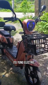 Anchi A9 จักรยานไฟฟ้า Electric bike 48V12A มอเตอร์ 580W ไฟเลี้ยว PC ตะกร้ารถ รุ่นใหม่