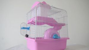 High Transparency Hamster Cage | Convenient Observation | Fun Pet Keeping