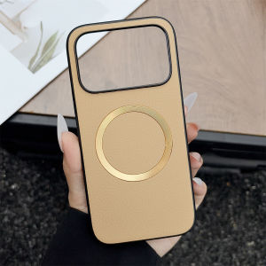 szhaiyu | For Magsafe Magnetic Luxury Leather Phone Case for Honor 600 600 Pro Honor 600Pro Wireless Charging Shockproof Cover Bumper