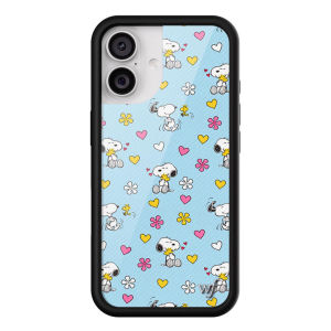 Wildflower | Snoopy Cartoon iPhone Hard Protective Case