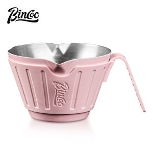 BINCOO Coffee Espresso Cup 304 Stainless Steel Measuring Cup Extraction Cup Milk Cup 90ML