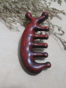 Thảm Họa Gỗ Đàn Hương Đỏ Mát-xa Cọ Da Đầu Cọ Thông Dụng Cọ Thông Dụng Cầm Tay Cọ Thông Dụng Tại Nhà Cọ Thông Dụng