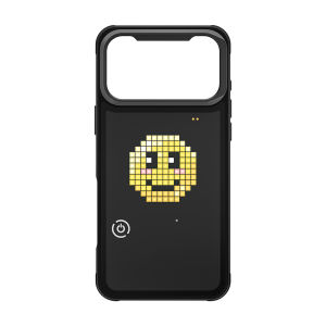 LED Rhythm Pixel Phone Case with Fold Stand for iPhone 17/17 Pro/17 Pro Max DIY Customizable Patterns & Animations & Shockproof