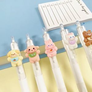 Bút gel mực đen ngòi 0.5mm charm SANRIO nhiều màu LILA BGELSAN052