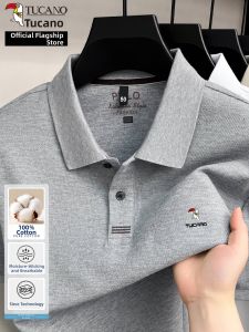 TUCANO | 100% Cotton Mens Summer Short Sleeve Polo T-Shirts