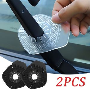 Car Windshield Wiper Hole Protection Cover Wiper Dustproof Protection Bottom Sleeve Leaves Debris Pads Auto Accessories