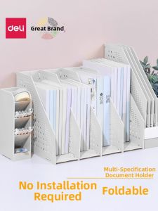 deli | Foldable Document Organizer Desk Stationery Storage Shelf