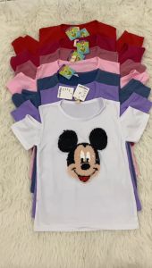 Kaos Anak Perempuan Sabrina Mickey: Model & Ukuran