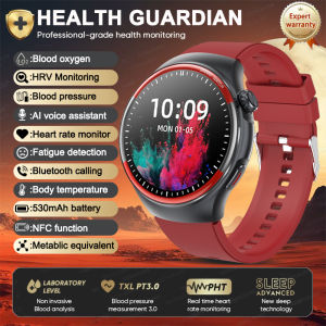 2025 New For HUAWEI Laser Check Smart Watch AMOLED Screen Blood pressure Heart rate Bluetooth call Micro examination Smartwatch