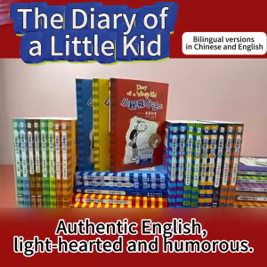 Diary Of A Wimpy Kid Collection 16 Books Boxed Set Comic Book English Story Books for Children Kids