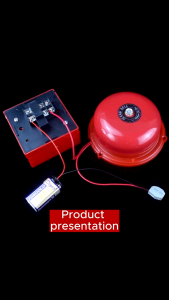 Fire Alarm Bell Manual Switch Multi Size 4 "/6"/8 "/10"/12 "Home Security Mall Office Fire Alarm Red Button Alarm Protection Power Supply Fire Alarm Bell Protection Power Supply 220v Ac Power Manual Switch