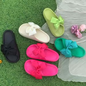 รองเท้าแตะสวม รองเท้าผูกโบว์เกาหลี รองเท้าแฟชั่น รองเท้าเกาหลี สีสดใส