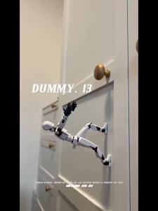 Magnetic Attraction Dummy  13 Movable Joint Doll DIY Decompression Little Boy Toy Sixth Generation 3d Print Soldiers