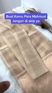KERATON Korset Ibu Pasca Melahirkan 3 In 1 Pelangsing Stagen Pengecil Perut Buncit Pembakar Lemak