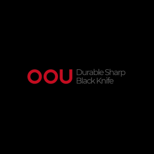 OOU Premium Stainless Steel Black Blade Series Multipurpose Knife /Kitchen Utensils /Pisau Dapur