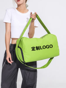 Large Capacity Sports Bag Swimming Travel Bag Dry Wet Separation Yoga Fitness Bag Custom Logo Printed Oxford Cloth Foldable